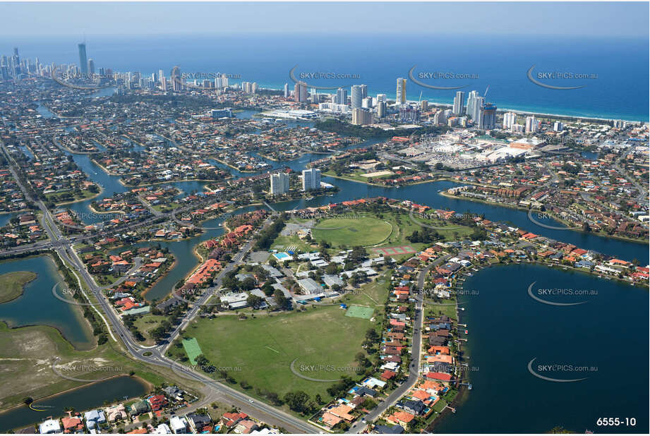 Aerial Photo Mermaid Waters QLD Aerial Photography