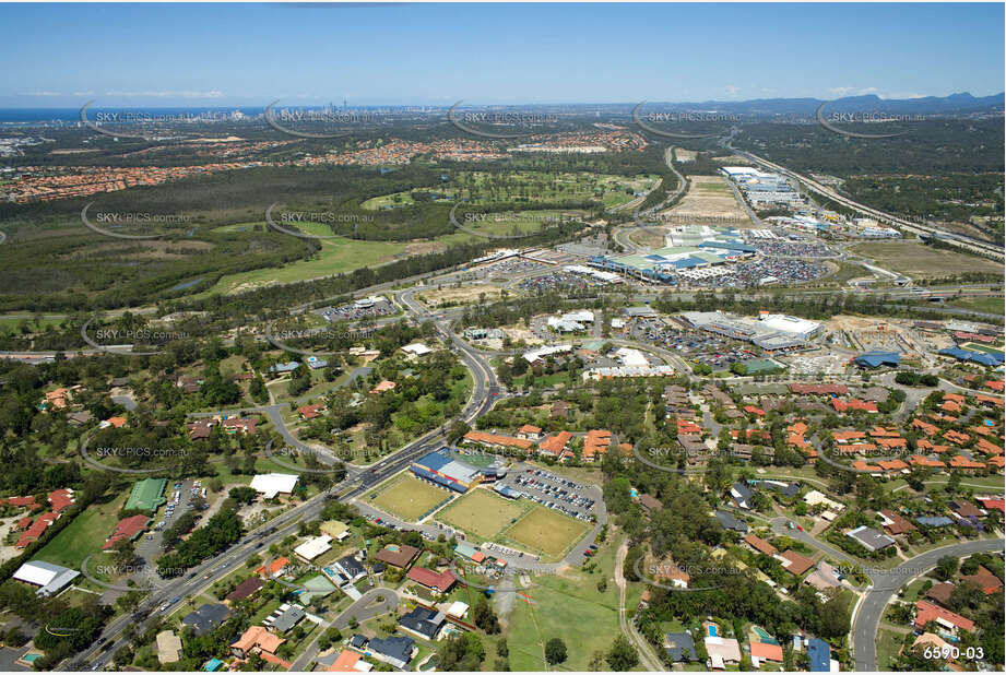 Aerial Photo Helensvale QLD Aerial Photography