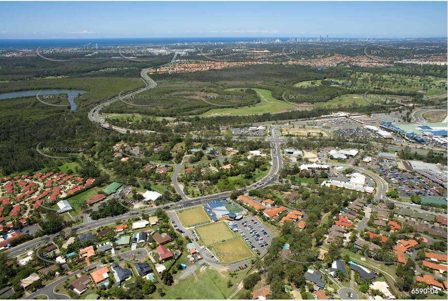 Aerial Photo Helensvale QLD Aerial Photography