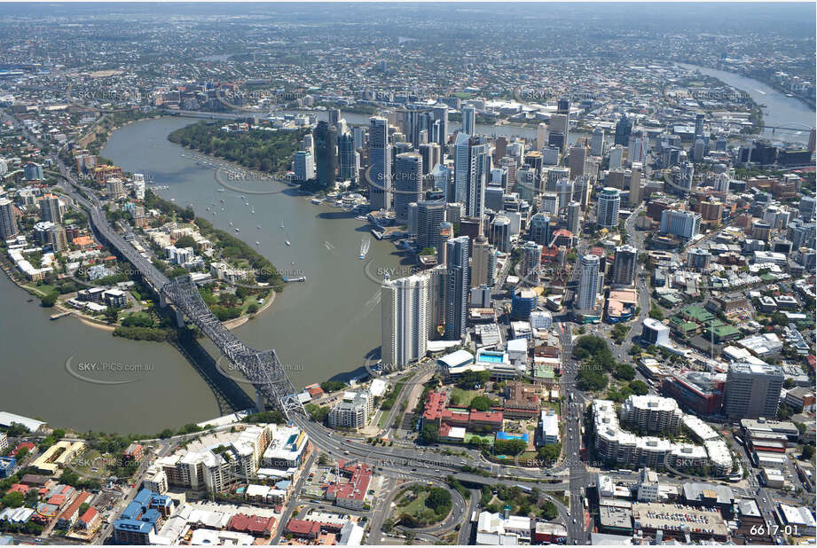 Aerial Photo Brisbane CBD QLD Aerial Photography