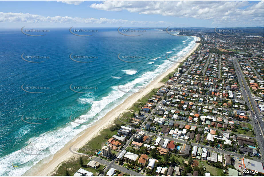 Aerial Photo Mermaid Beach QLD Aerial Photography