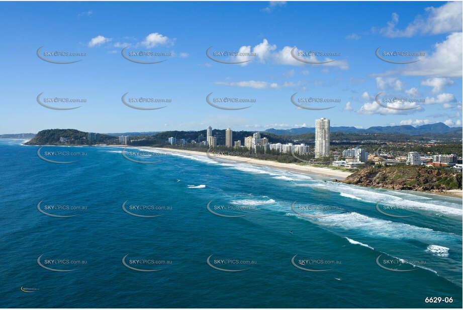 Aerial Photo Burleigh Heads QLD Aerial Photography