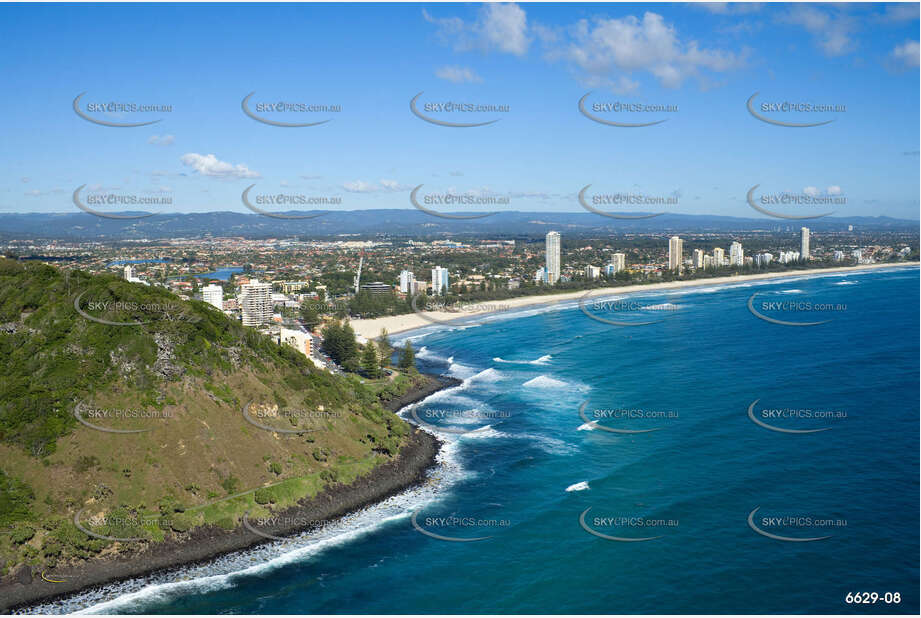 Aerial Photo Burleigh Heads QLD Aerial Photography