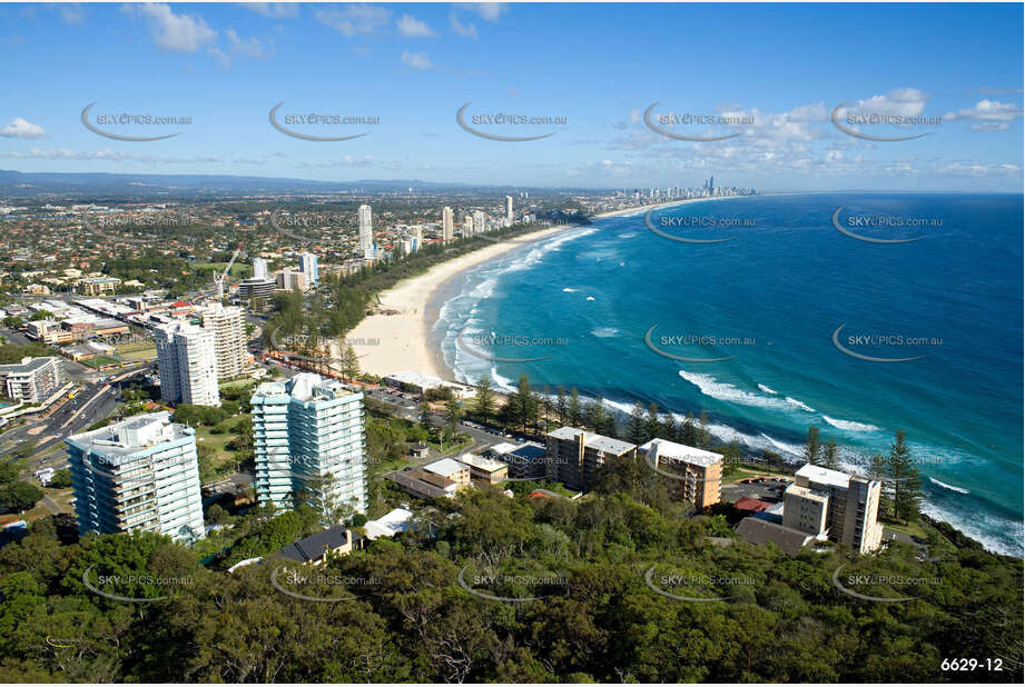 Aerial Photo Burleigh Heads QLD Aerial Photography