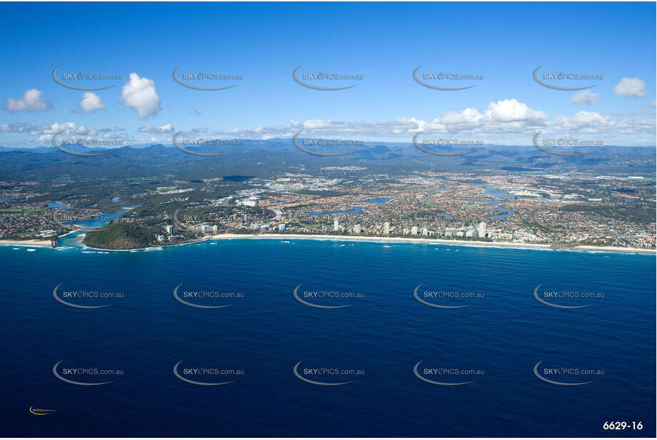 Aerial Photo Burleigh Heads QLD Aerial Photography