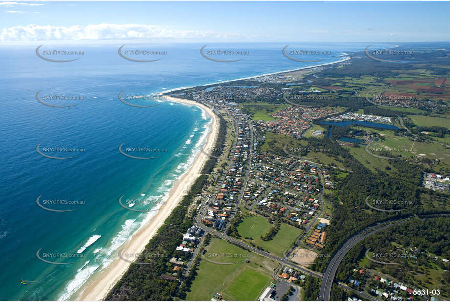 Aerial Photo Kingscliff NSW Aerial Photography