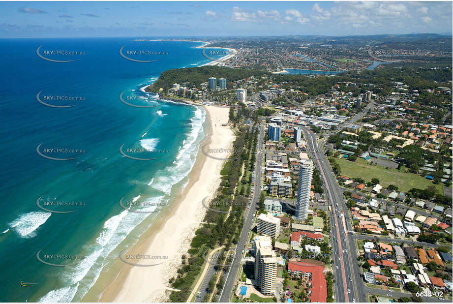 Aerial Photo Burleigh Heads QLD Aerial Photography