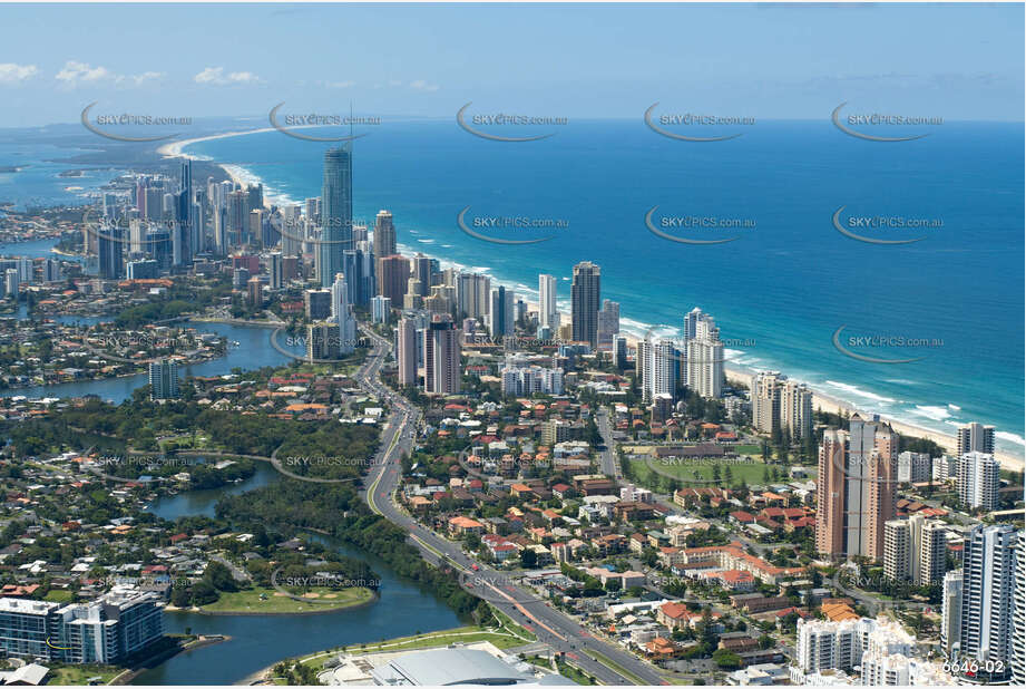 Aerial Photo Surfers Paradise QLD Aerial Photography