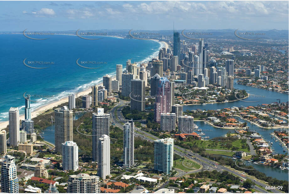 Aerial Photo Surfers Paradise QLD Aerial Photography