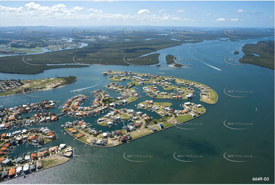 Aerial Photo Sovereign Island QLD Aerial Photography