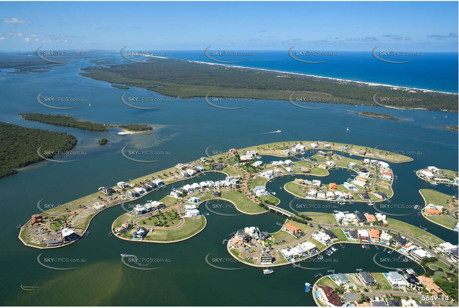 Aerial Photo Sovereign Island QLD Aerial Photography