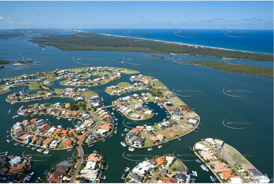Aerial Photo Sovereign Island QLD Aerial Photography