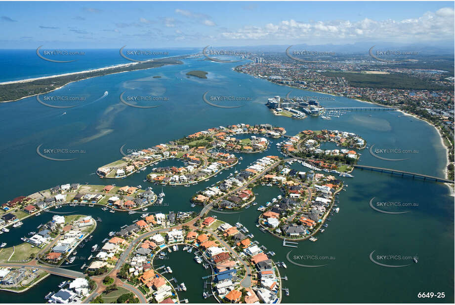 Aerial Photo Sovereign Island QLD Aerial Photography