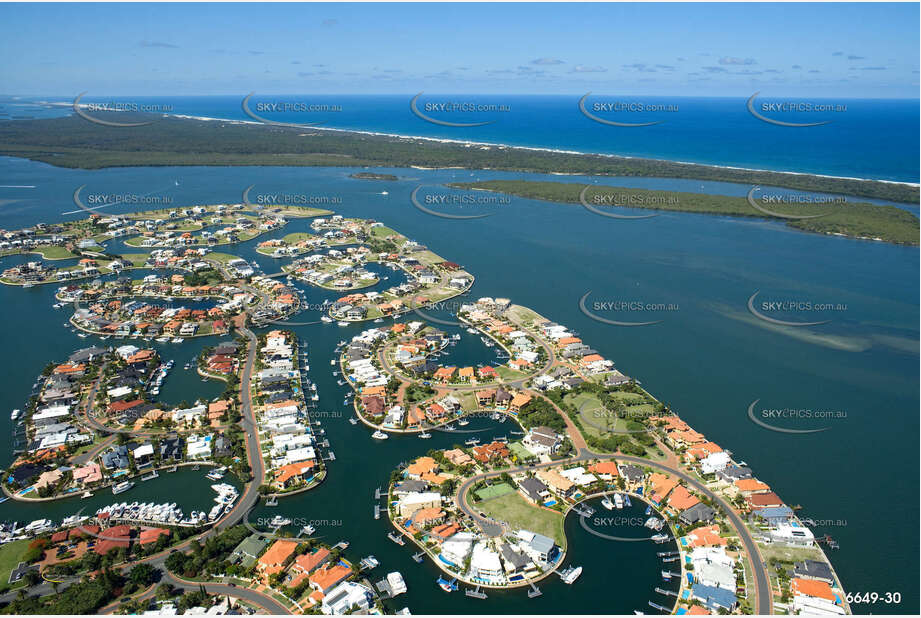 Aerial Photo Sovereign Island QLD Aerial Photography