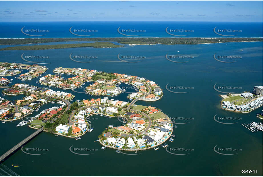 Aerial Photo Sovereign Island QLD Aerial Photography