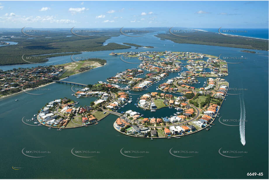 Aerial Photo Sovereign Island QLD Aerial Photography
