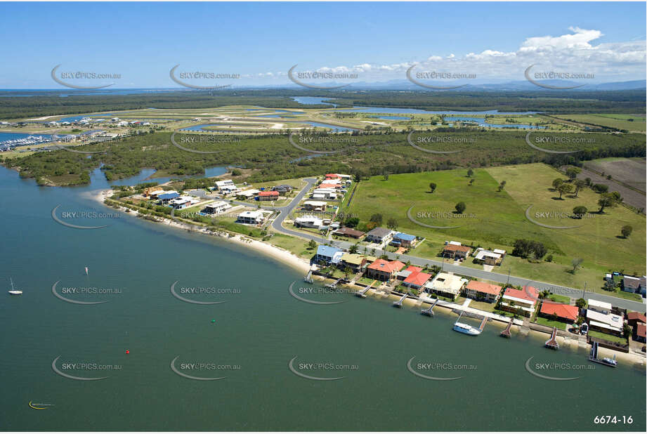 Aerial Photo Jacobs Well QLD Aerial Photography