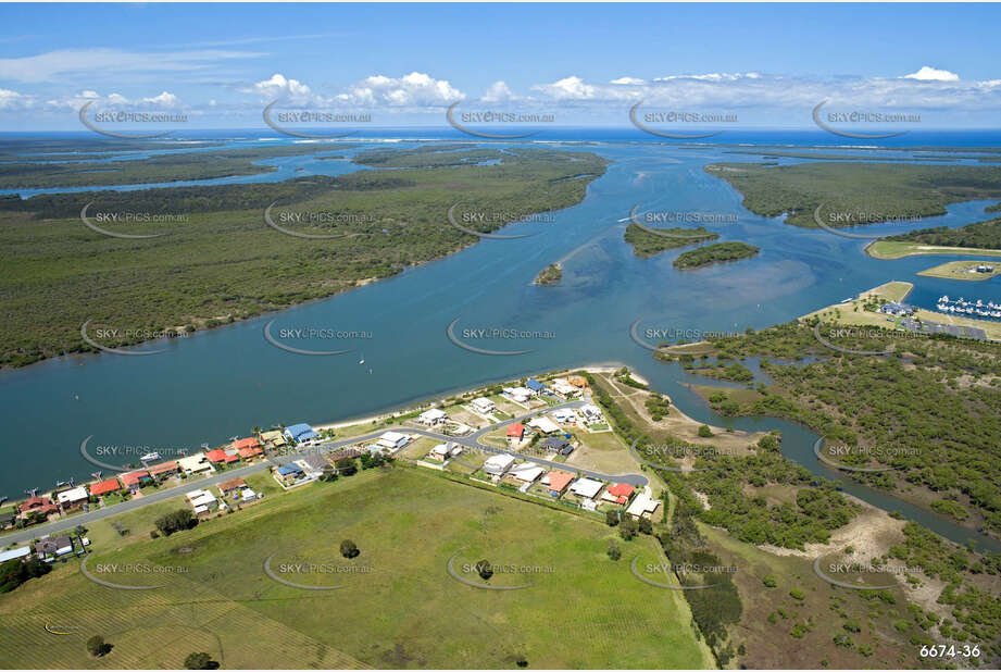 Aerial Photo Jacobs Well QLD Aerial Photography