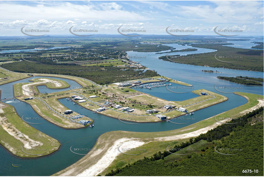 Aerial Photo Jacobs Well QLD Aerial Photography