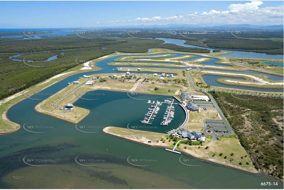 Aerial Photo Jacobs Well QLD Aerial Photography