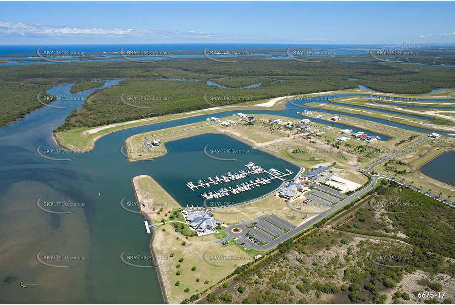 Aerial Photo Jacobs Well QLD Aerial Photography