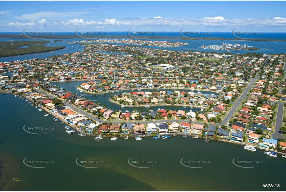 Aerial Photo Paradise Point QLD Aerial Photography