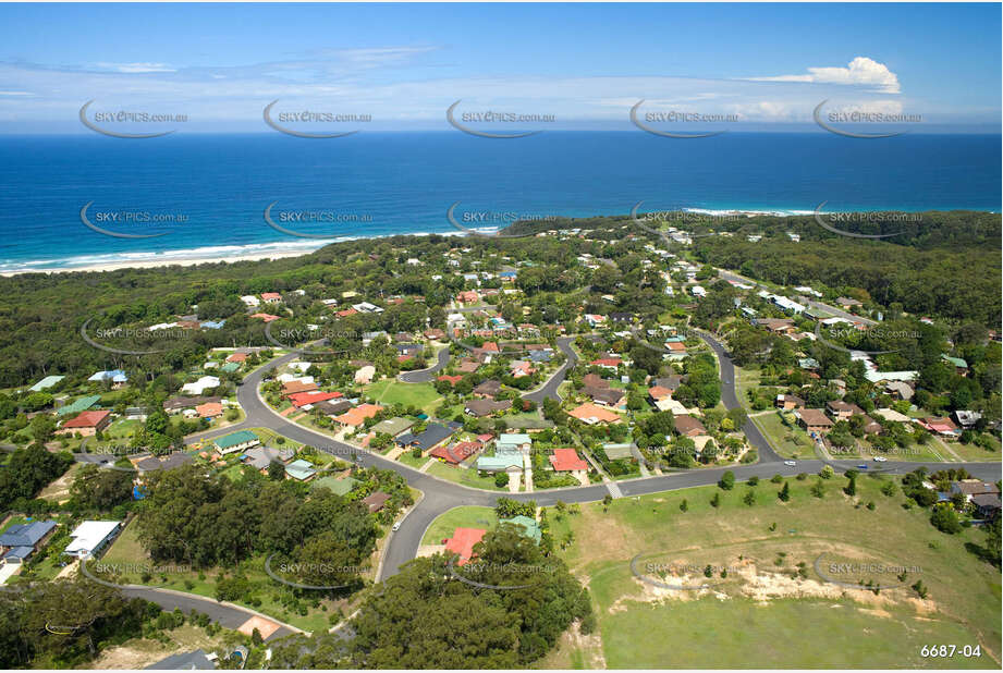 Aerial Photo Valla Beach NSW Aerial Photography