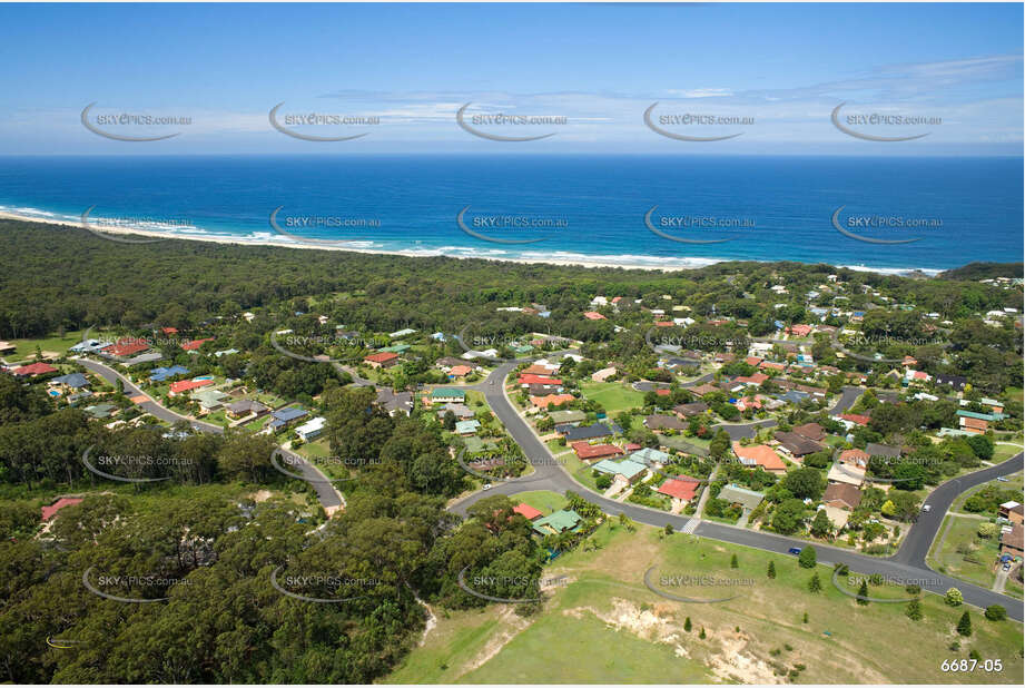 Aerial Photo Valla Beach NSW Aerial Photography