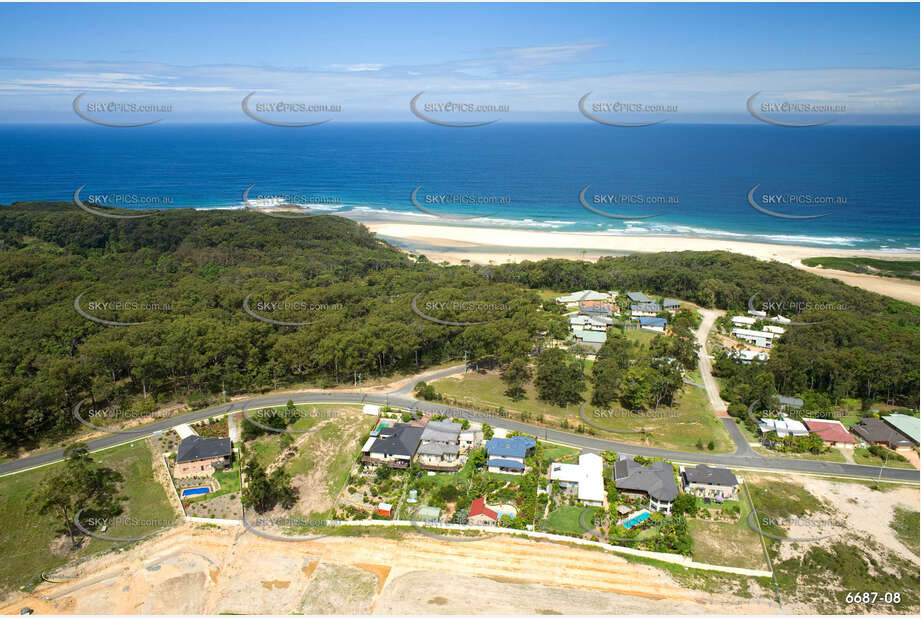 Aerial Photo Valla Beach NSW Aerial Photography