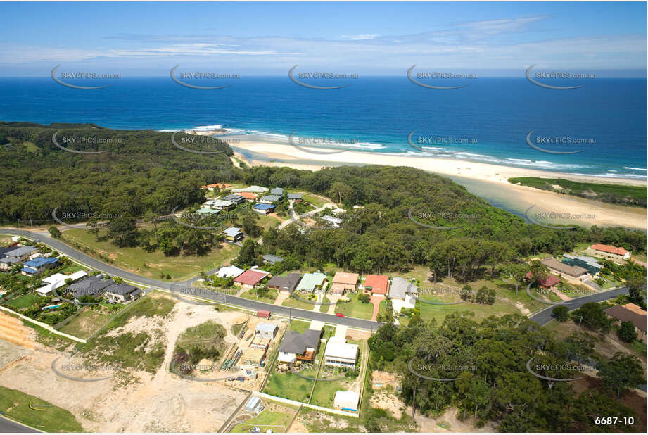 Aerial Photo Valla Beach NSW Aerial Photography