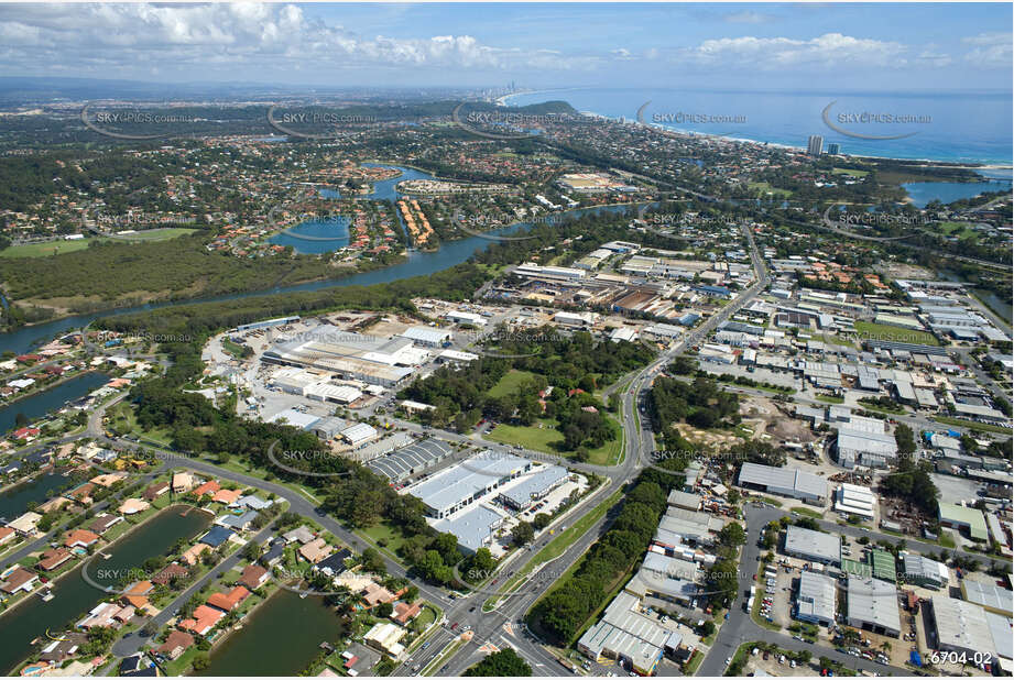 Aerial Photo Currumbin Waters QLD Aerial Photography