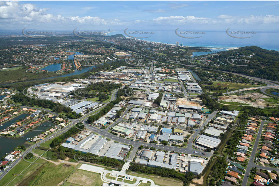 Aerial Photo Currumbin Waters QLD Aerial Photography