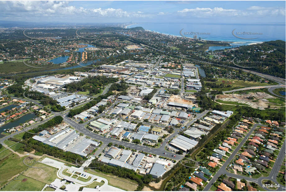 Aerial Photo Currumbin Waters QLD Aerial Photography