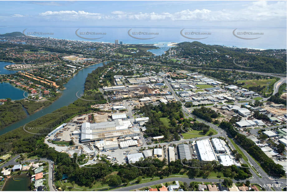 Aerial Photo Currumbin Waters QLD Aerial Photography