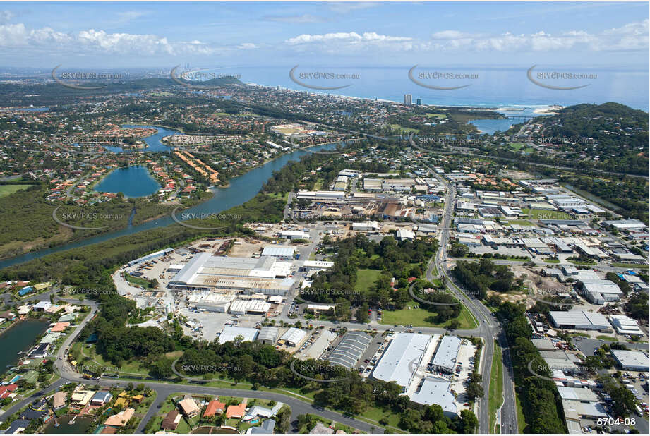 Aerial Photo Currumbin Waters QLD Aerial Photography