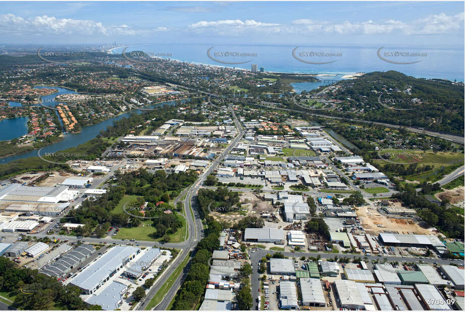 Aerial Photo Currumbin Waters QLD Aerial Photography