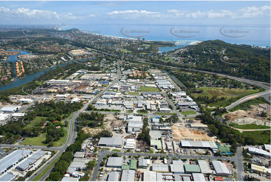 Aerial Photo Currumbin Waters QLD Aerial Photography