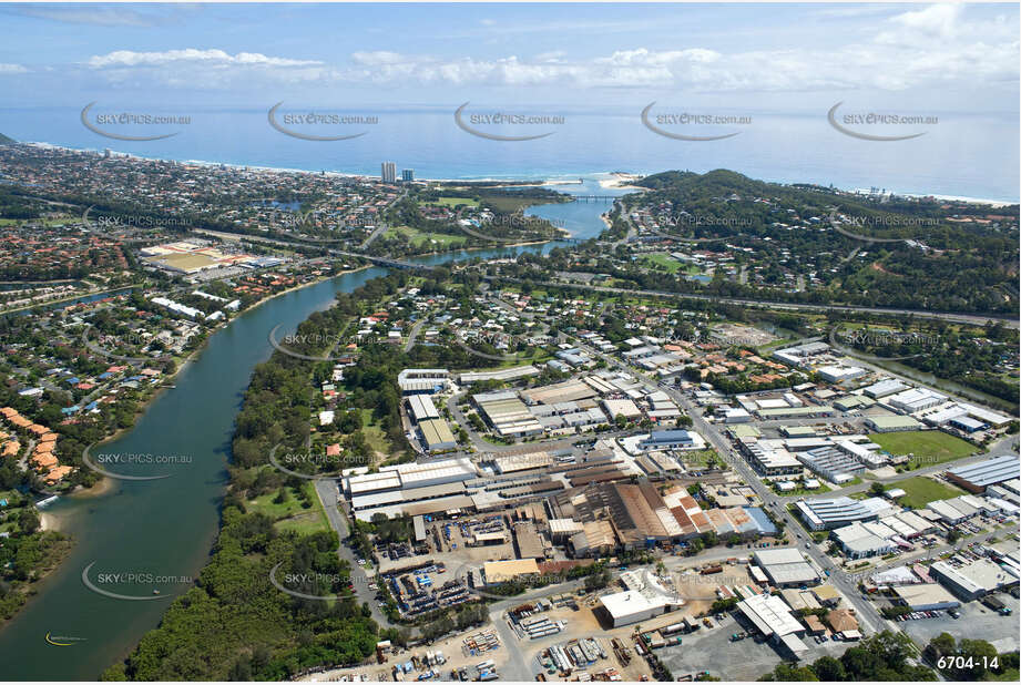 Aerial Photo Currumbin Waters QLD Aerial Photography