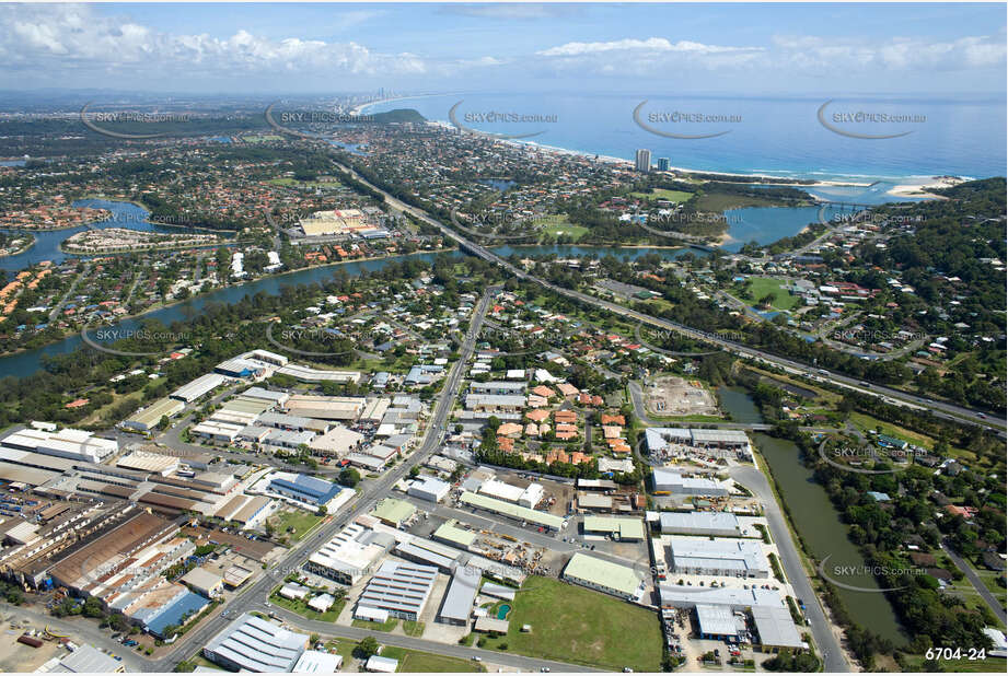 Aerial Photo Currumbin Waters QLD Aerial Photography