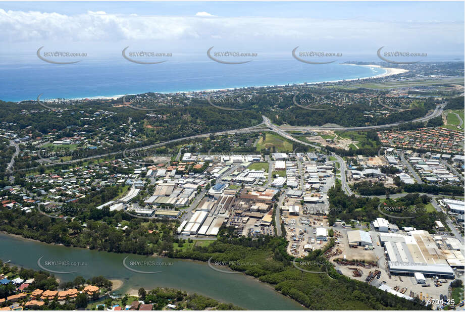 Aerial Photo Currumbin Waters QLD Aerial Photography