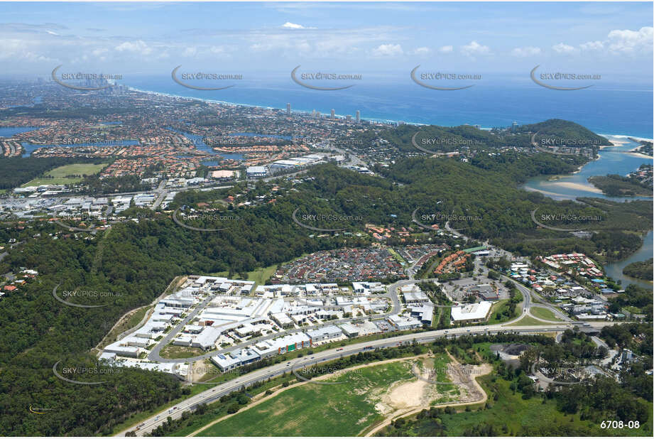Aerial Photo West Burleigh Aerial Photography