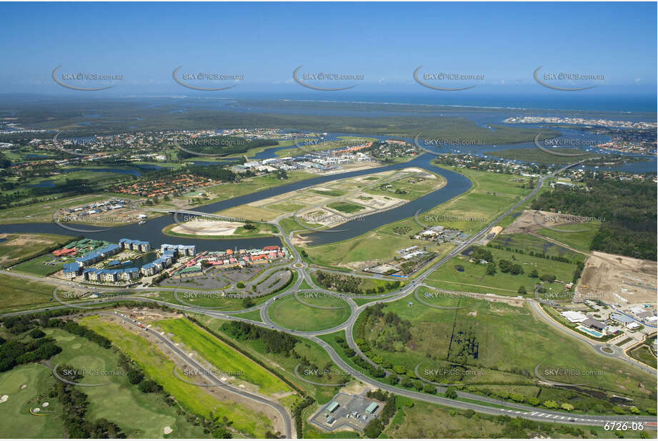 Aerial Photo Hope Island QLD Aerial Photography