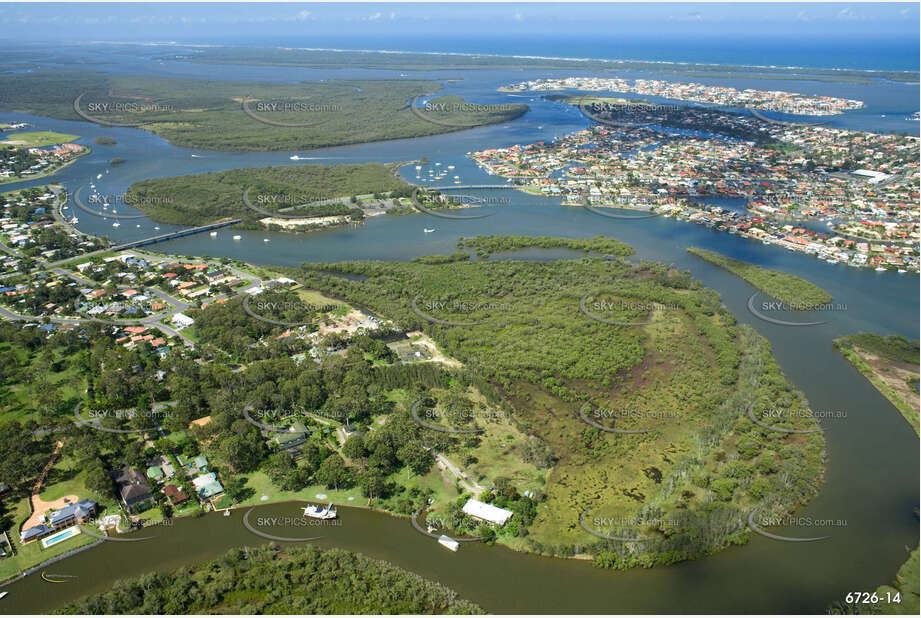 Aerial Photo Hope Island QLD Aerial Photography
