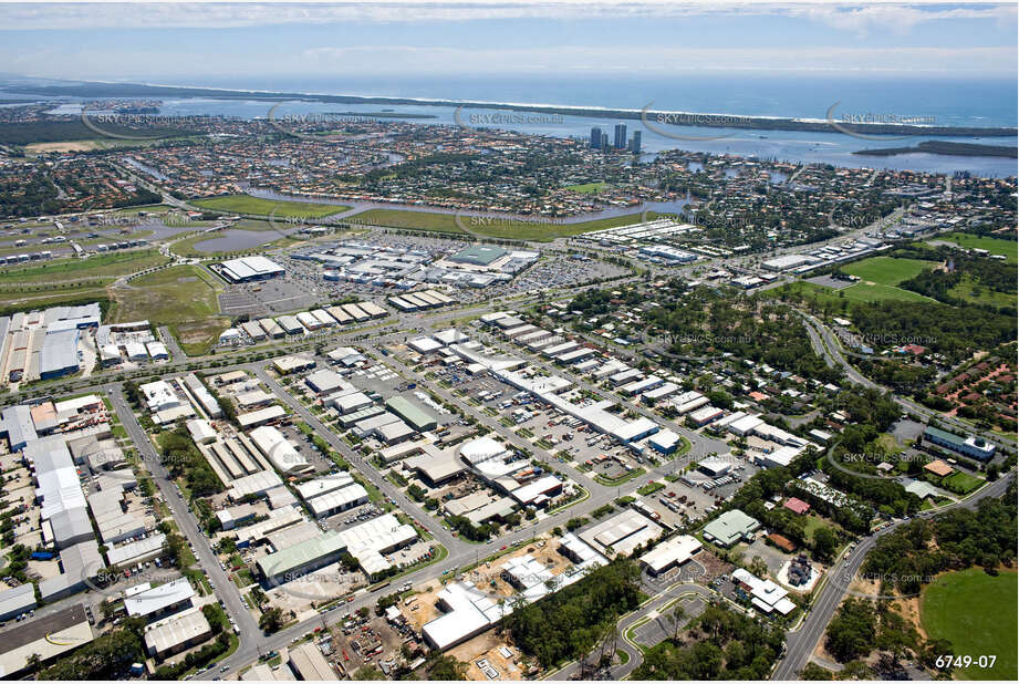 Aerial Photo Arundel QLD Aerial Photography