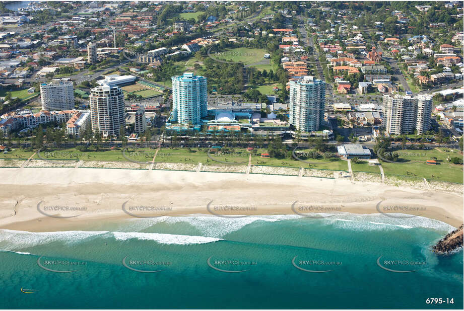 Aerial Photo Kirra QLD Aerial Photography