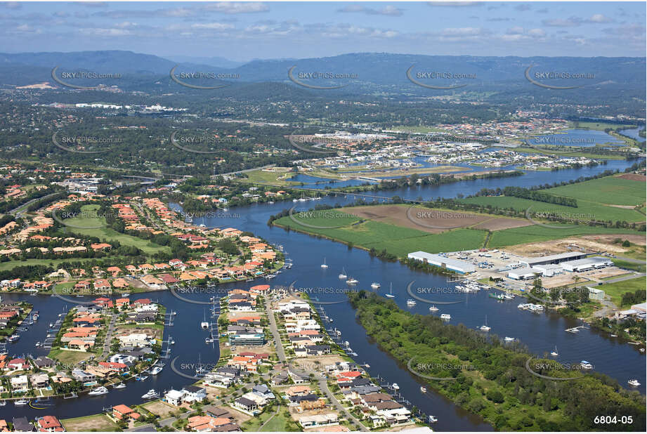 Aerial Photo Hope Island QLD Aerial Photography