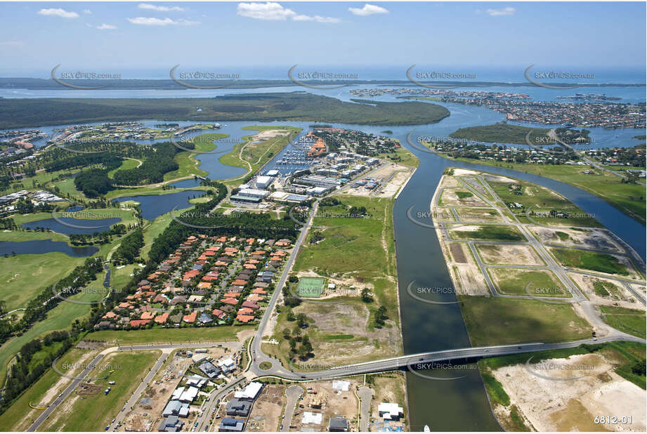 Aerial Photo Hope Island QLD Aerial Photography