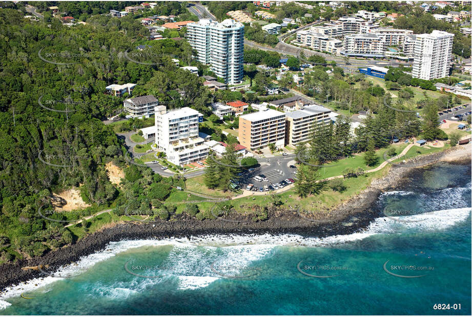 Aerial Photo Burleigh Heads QLD Aerial Photography