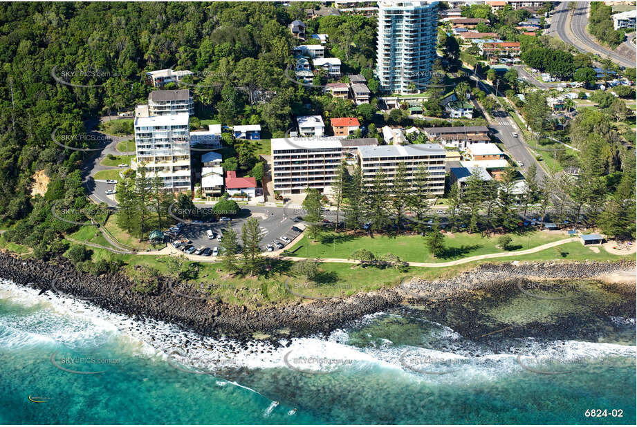 Aerial Photo Burleigh Heads QLD Aerial Photography