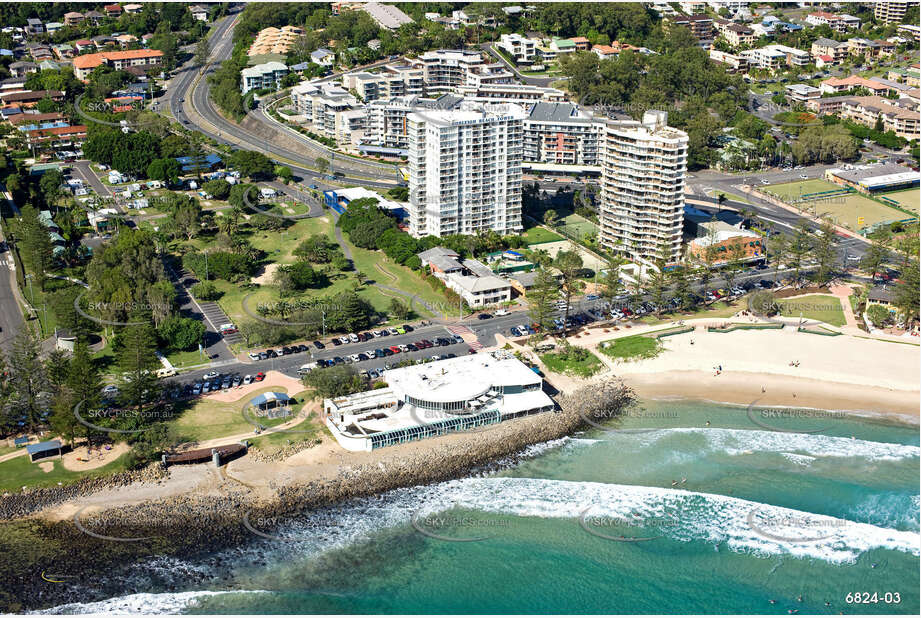 Aerial Photo Burleigh Heads QLD Aerial Photography